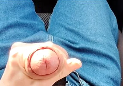 Taxi Driver Jerks Off My Big Dick While Driving Me Home From College