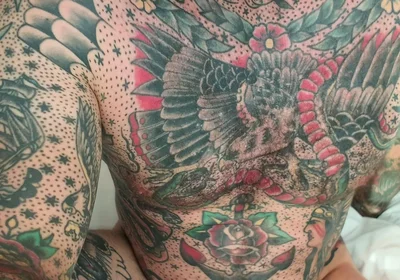 Tattooed Dom Ass Worship Solo