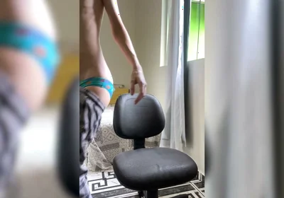 Skinny Blonde Twink Taking off His Clothes and Showing His Ass Waiting to Be Fuck
