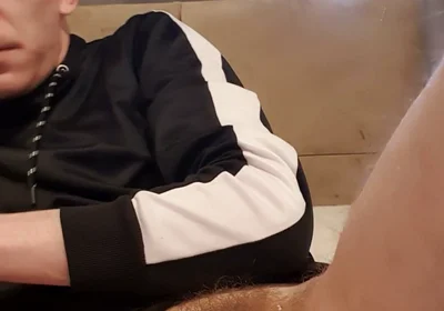 Shy Teen Lad with Uncut Cock