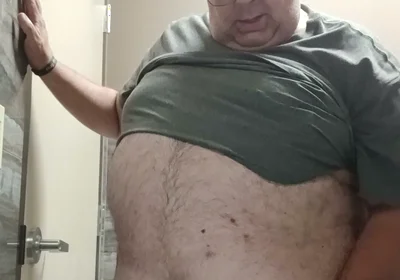 Jerking off in a Bathroom.