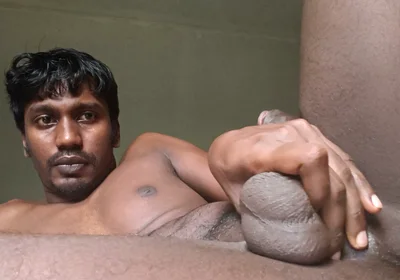Stretching My Asshole, Jerking and Cumming with Balls Play