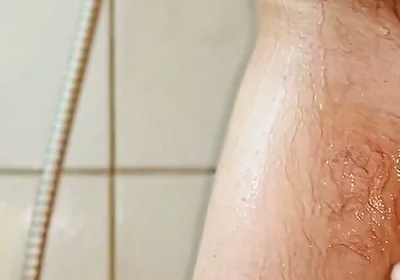 Fat Cum Load in the Shower