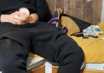 Big Cumshot Into My Flashlight