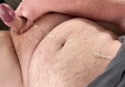 Who Likes a Belly Covered in Cum?