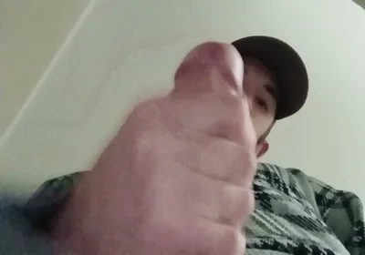 Young Guy with His Big Penis Cumming All Over