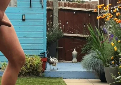 Naked in My Garden (various Days)