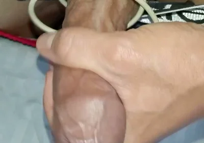Big Cock, Veiny and Hot, Morning Handjob, POV