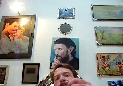 Hairyartist Stroking My Big Cock Close for You