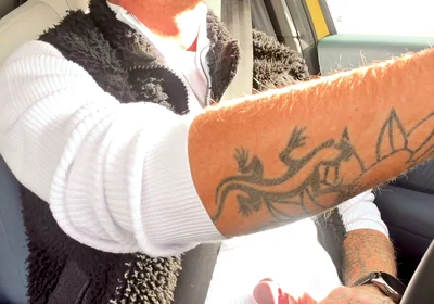 Hot on the Highway and Jerking in the Public Toilet