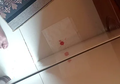 Hot Candle Wax on Cock
