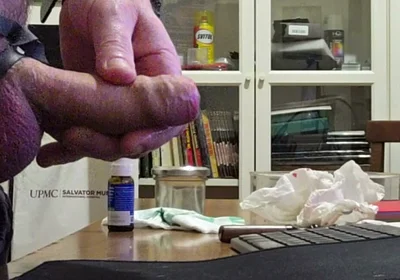 Nice in the Office with Free Squirt on the Table