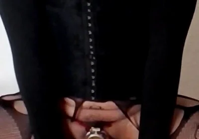 Sissy Chastity Anal Play