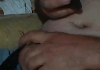 Hairy Horny Bear Cums at the End of the Broadcast