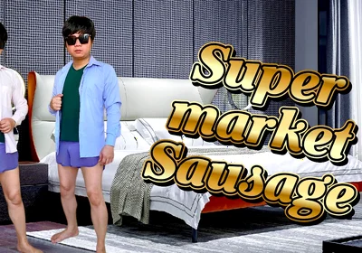 A Big Sausage in the Supermarket That Made a Man Full