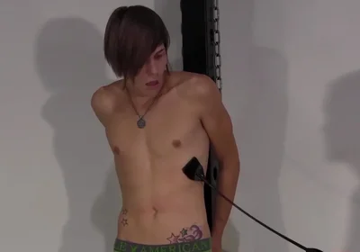 Aiden Vanity Torments Skinny Emo Twink Anthony Fiasco