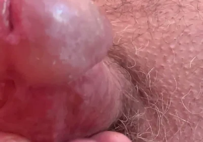 Playing with My Leaking Cock