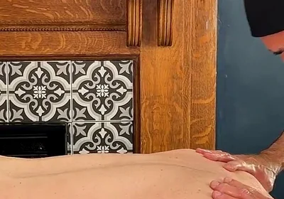 Alex Gay and Muscle Stepdaddy Masseur