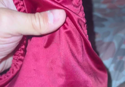 Juicey Silky Red Panties