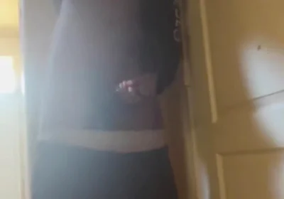 Doing the Windmill Stroking My Cock Cumming Hard