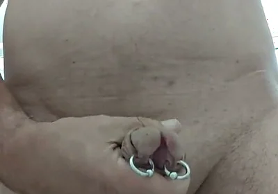 Sls-frank Shows His Subincision and All His Piercings. Also the Anus Piercing.