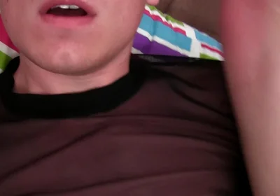 Cum Eating Boy Makes a Mess