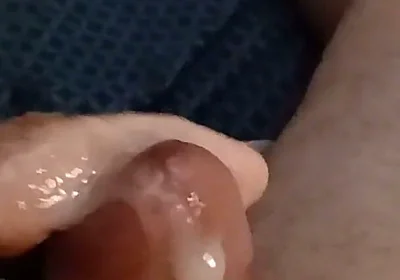 Sunday Night Cum with a Vibrator in Ass