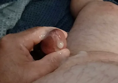Sunday Night Cum with a Vibrator in Ass