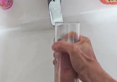 Full View Stroking My Hard Cock in a Clear Fleshlight Stroker!