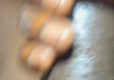12inches Fat BBC Solo Masturbsting No Hole Around to Handle My Cock