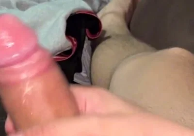 From Soft Bulge to Two Heavy Cumshots - Last One Floods My Thigh