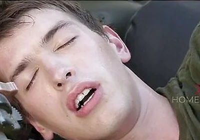 Homesick Recruit Gets His Hard Fill Of Hot Cock & Hungry Ass!