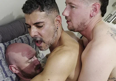 2 Horny Dads 2 Filthy Tops Ass to Mouth Amature Filth Part 2 Double Penetration