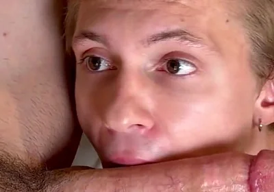 I Decided to Suck a Big Cock to a Friend and He Liked It, Throat Blowjob and Fucking in the Ass