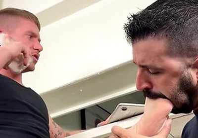 College Jock Colt Spence Finishes Homework While Getting Worshiped By Nick Charms