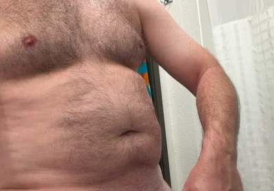 Duke Silver Touches His Beautiful Pecker in the Bathroom
