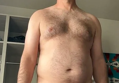 Duke Silver Loves Lifting Weights for the Camera