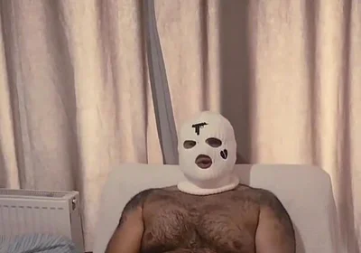 Hairy Masculine Man 2 Times Cum