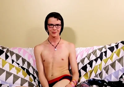 Aaron Martin - Young Bitch Uses Dildo On Tight Ass And Tugs On Cock With Force