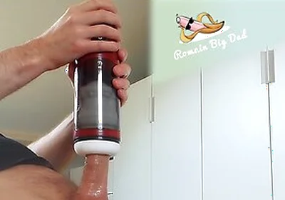 Strong Sucking Male Masturbator Intense