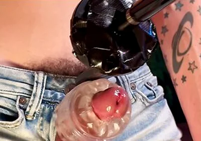 Milking Machine Cumshot