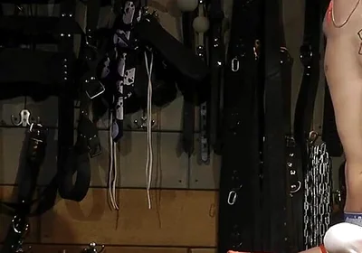 Nicky Roped Gagged and Feet Tickling