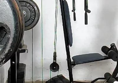 Dropped and Naked at the Gym in the Middle of Halloween