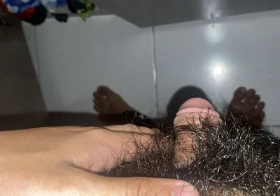 Solo Masturbation by the Closet