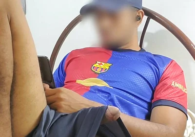 Male Watching Porn in His Room