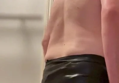 Julian Sharp with Black Stockings on