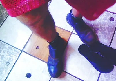 POV Wearing Boots