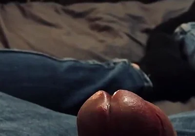 Me Jerking off in Blue Jeans After Unviersity Class