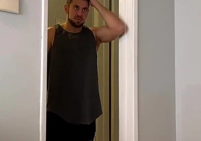 Guy Catches His Roommate Jerking off to His Porn