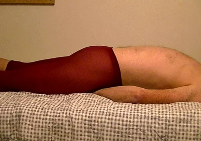 Pantyhose Hump Masturbation